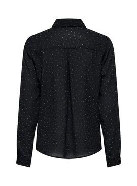 Camicia Only Zeke con borchie nera per donna