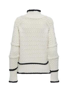 Maglia Only Harmony beige per donna
