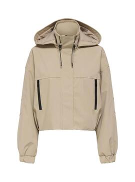 Giacca Only Onlkara color cammello per donna