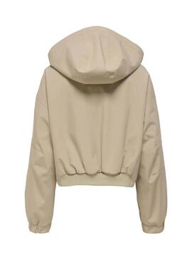 Giacca Only Onlkara color cammello per donna