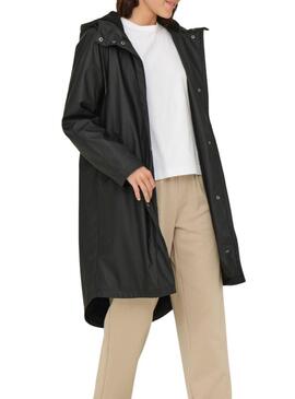 Impermeabile Only Onlelisa nero per donna