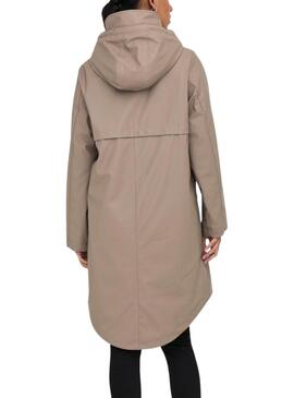 Impermeabile Only Onlelisa cammello per donna