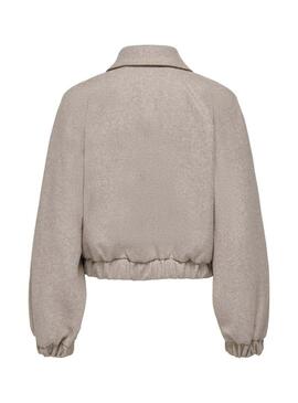 Giubbotto Only Onlnancy grigio per donna