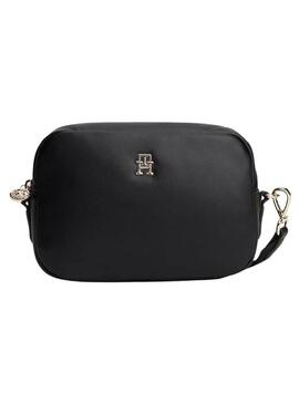 Borsa Tommy Hilfiger Popette Soft nera per donna.