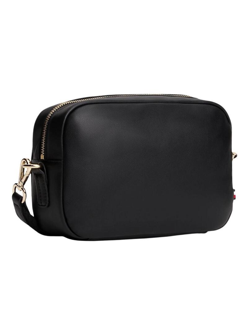 Borsa Tommy Hilfiger Popette Soft nera per donna.