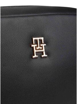 Borsa Tommy Hilfiger Popette Soft nera per donna.