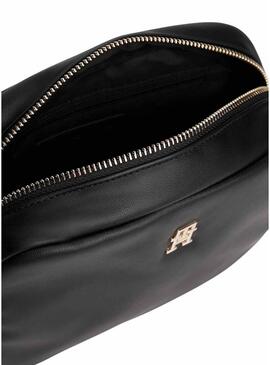 Borsa Tommy Hilfiger Popette Soft nera per donna.
