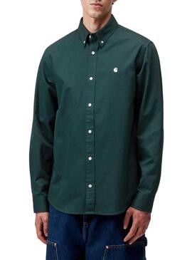 Camicia Carhartt WIP Madison verde per uomo