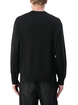 Maglia Calvin Klein Ez Cotton nera per uomo