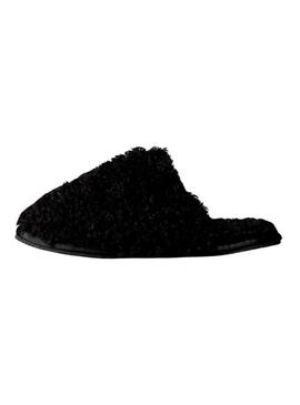 Scarpe Calvin Klein Close Slipper Fur nere per donna.