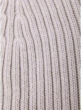 Cappello Calvin Klein Patch Chunky Rib grigio per uomo