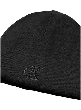 Cappello Calvin Klein Fine Rib nero per uomo