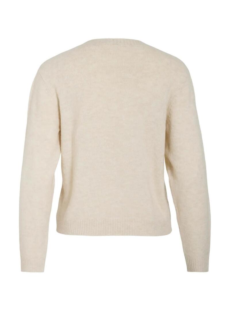 Maglia Vila Vimiraz beige per donna