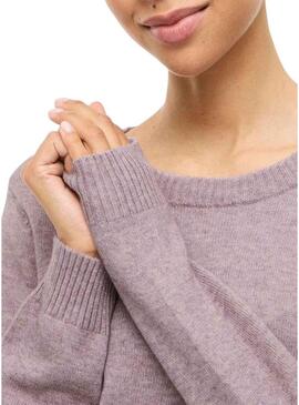 Maglia Vila Viril color lilla per donna.