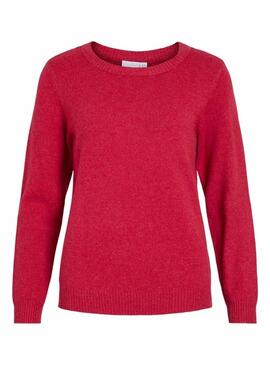Maglia Vila Viril rossa per donna.