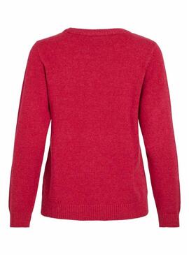 Maglia Vila Viril rossa per donna.