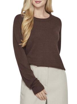 Maglia Vila Viril marrone per donna