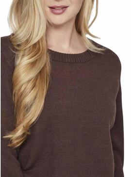 Maglia Vila Viril marrone per donna