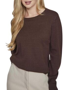 Maglia Vila Viril marrone per donna
