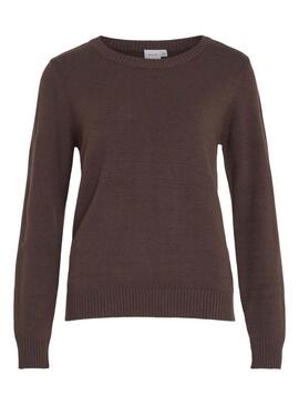 Maglia Vila Viril marrone per donna