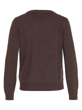 Maglia Vila Viril marrone per donna