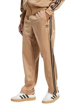 Pantaloni Adidas Firebird color cammello per uomo