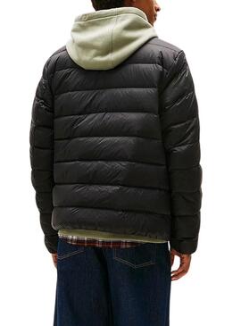 Giacca Tommy Jeans ultraleggera nera da uomo