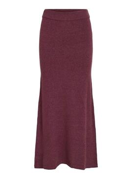 Gonna Vila Viril bordeaux per donna