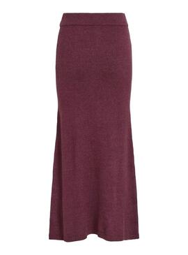 Gonna Vila Viril bordeaux per donna