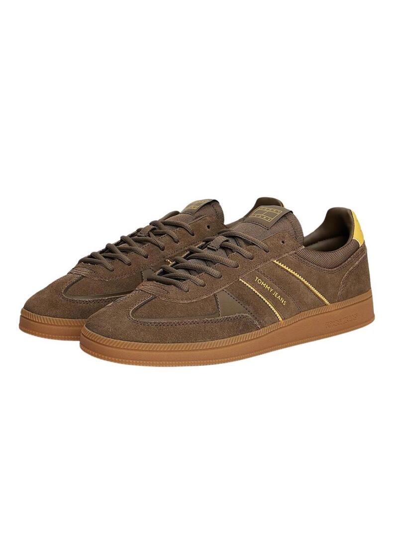 Scarpe Tommy Jeans The Greenwich marrone per uomo