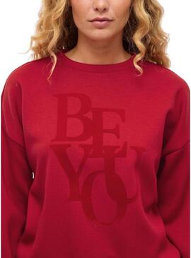 Felpa rossa Vila Reflect per donna