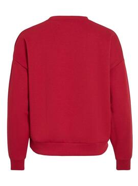 Felpa rossa Vila Reflect per donna