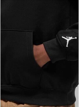 Felpa Jordan Air Has Landed nera per bambino