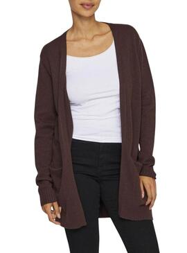 Giacca Vila Viril marrone da donna