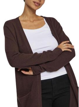 Giacca Vila Viril marrone da donna