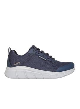 Scarpe Skechers Bobs Flex Waterproof blu per donna