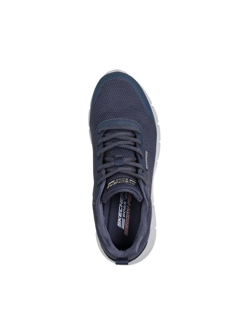 Scarpe Skechers Bobs Flex Waterproof blu per donna
