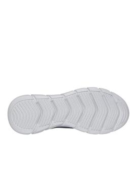 Scarpe Skechers Bobs Flex Waterproof blu per donna
