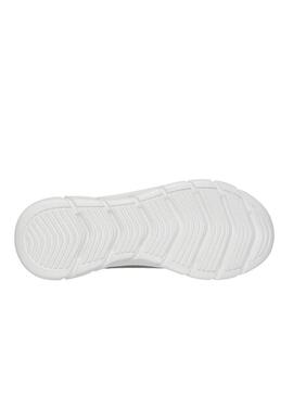 Sneakers Skechers Bobs Flex Waterproof verde per donna.