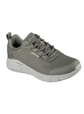 Sneakers Skechers Bobs Flex Waterproof verde per donna.