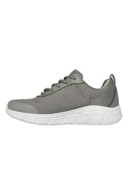 Sneakers Skechers Bobs Flex Waterproof verde per donna.