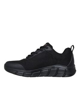 Scarpe Skechers Bobs Flex Waterproof nere per donna.