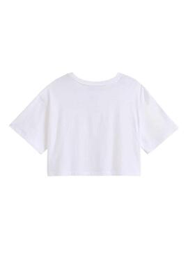Maglietta Vans Script bianca per donna