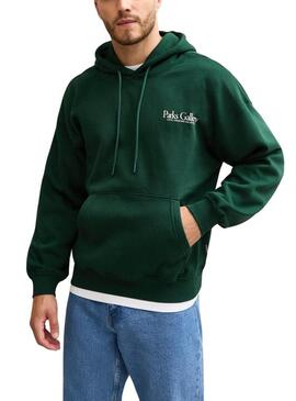 Felpa Only and Sons Park Gallery verde per uomo