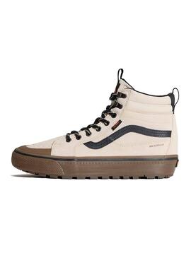 Scarpe Vans Sk8-Hi Waterproof bianche da uomo