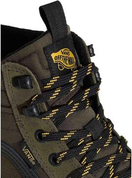 Scarpe Vans Sk8-Hi Waterproof verdi per uomo.