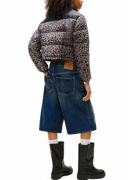 Giacca Tommy Jeans Leopard per donna