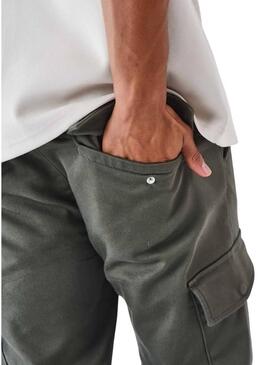 Pantaloni cargo Project x Paris verdi per uomo