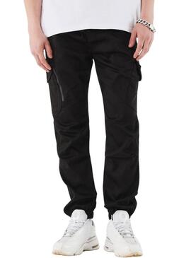 Pantaloni cargo neri Project x Paris per uomo.