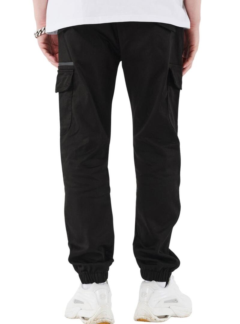 Pantaloni cargo neri Project x Paris per uomo.